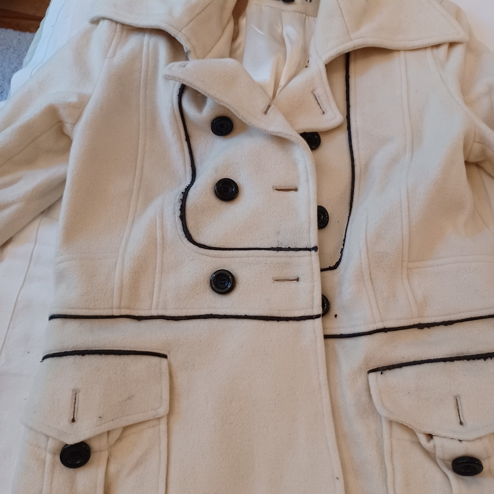 White peacoat